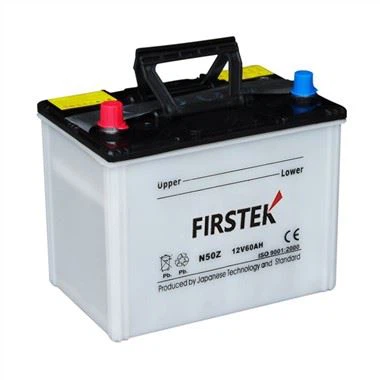 55D23R 12V 60AH JIS Tøropladet bilbatteri