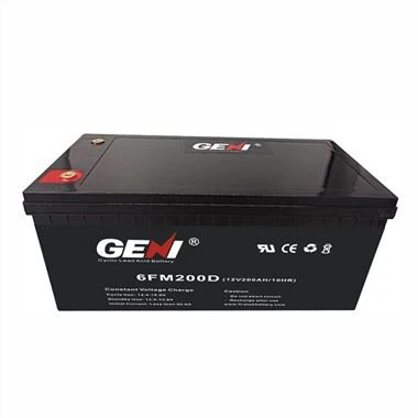 Deep Cycle 12V 200AH forseglet blysyrebatteri